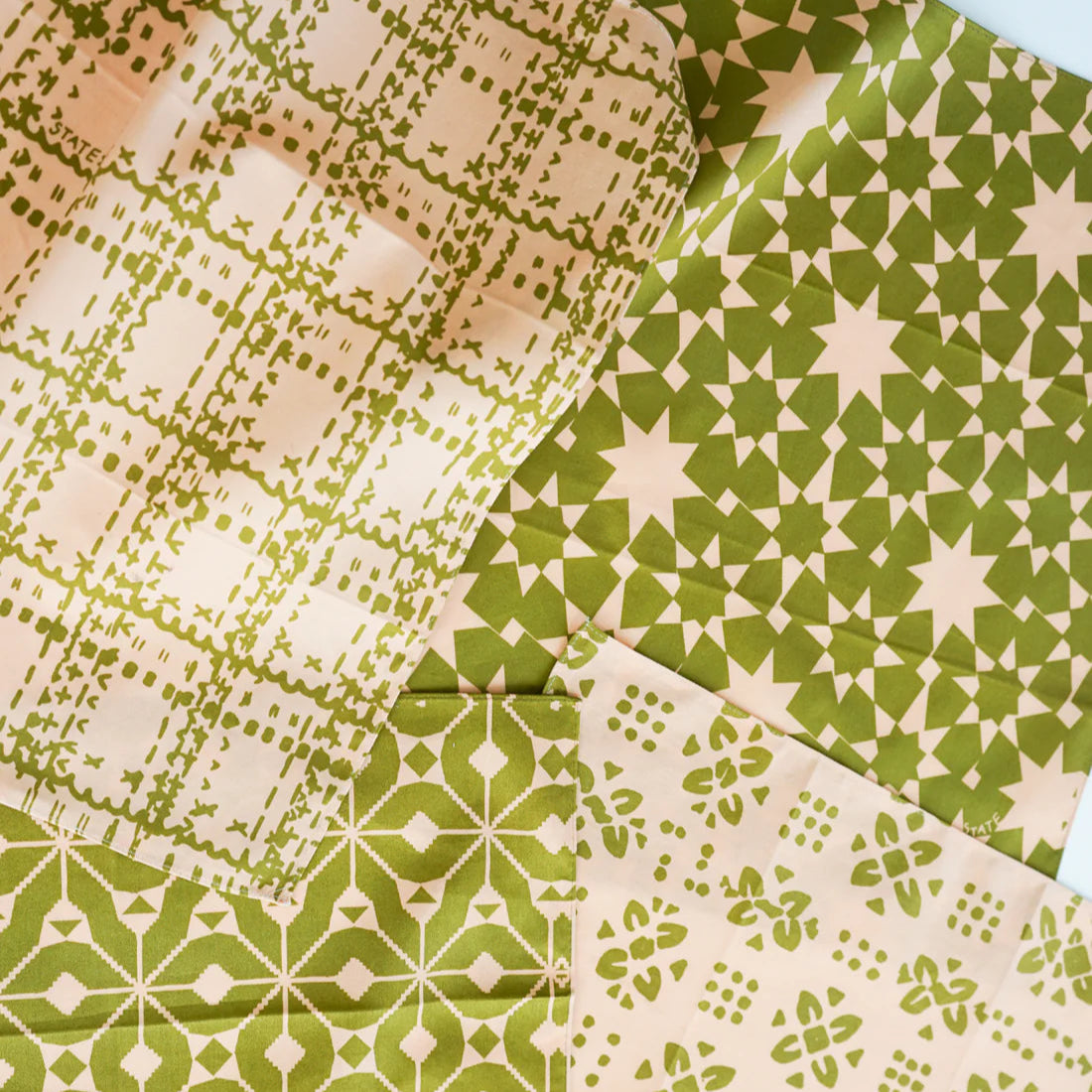 State the Label Cloth Napkins – Set of 4 - Safran Everyday