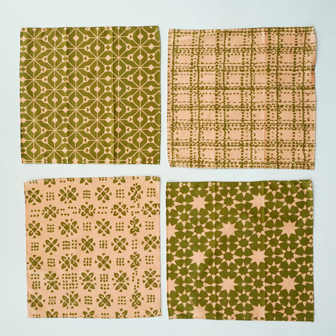 State the Label Cloth Napkins – Set of 4 - Safran Everyday