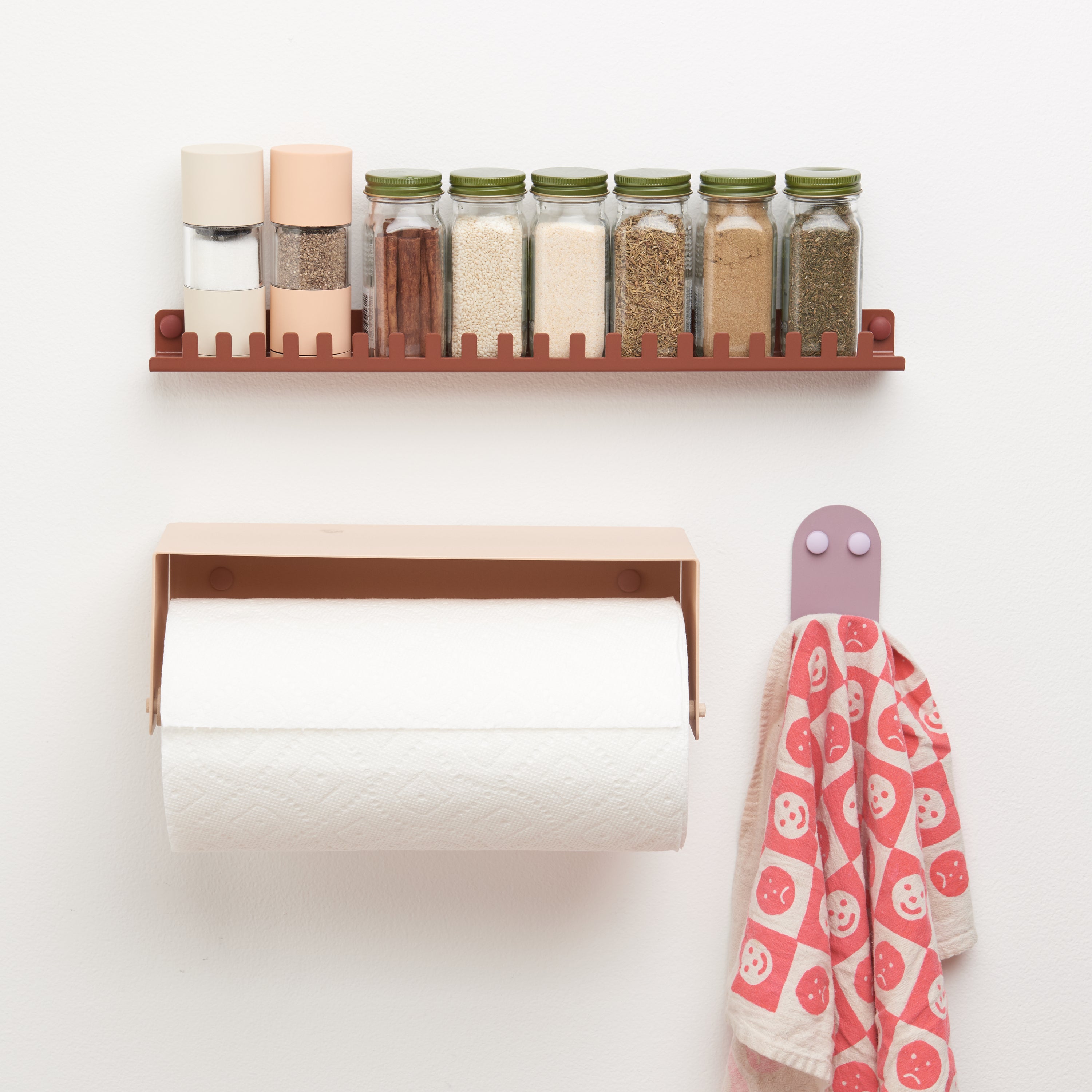 Paper Towel Holder Shelf - Safran Everyday