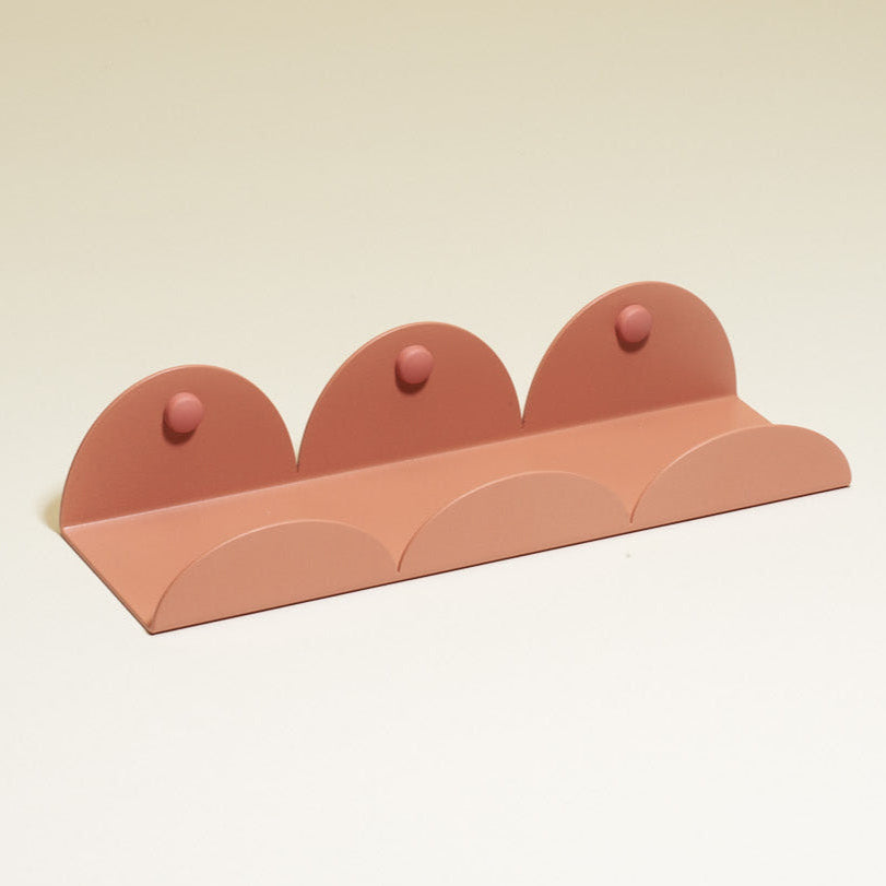 Scalloped Wall Shelf - Safran Everyday