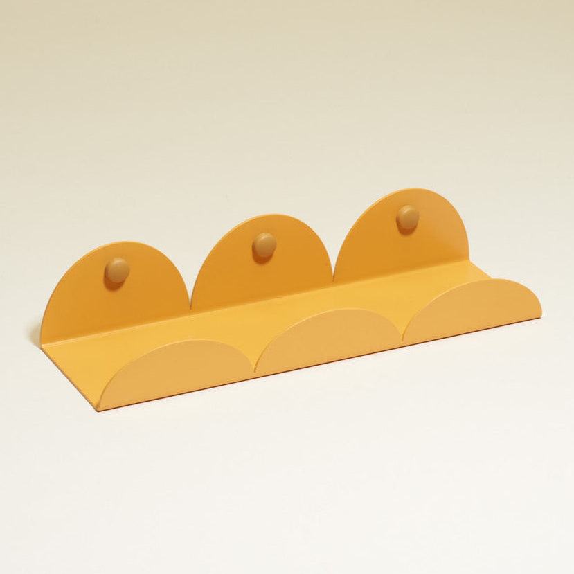 Scalloped Wall Shelf - Safran Everyday