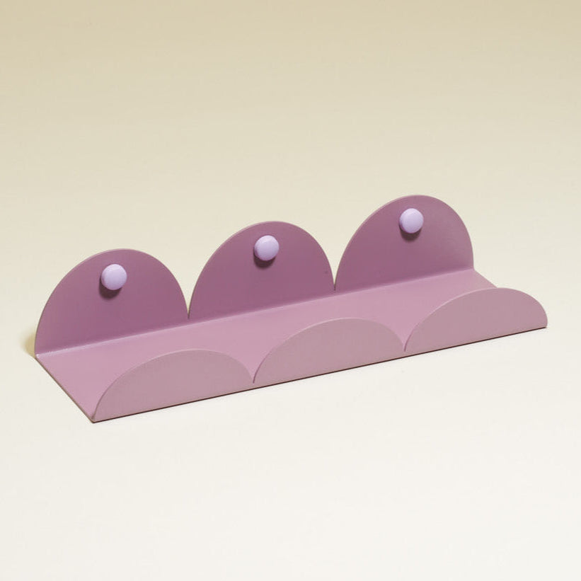 Scalloped Wall Shelf - Safran Everyday