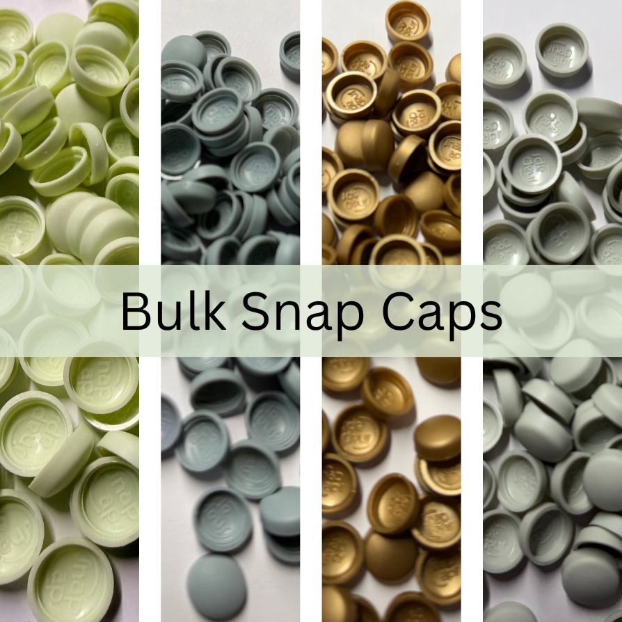 Snap Cap Screw Cover Packs - Bulk Surplus Packs - Safran Everyday